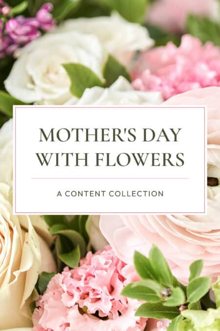 mother's day with flowers content collection 